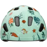 Шлем велосипедный детский Lazer Pnut 2.0 KinetiCore Sealife зеленый — фото 2