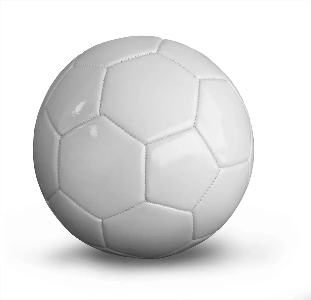 Мяч футбольный Yakimasport All White, размер 5