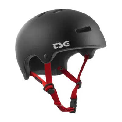 Шлем TSG Superlight однотонный сатиновый чёрный