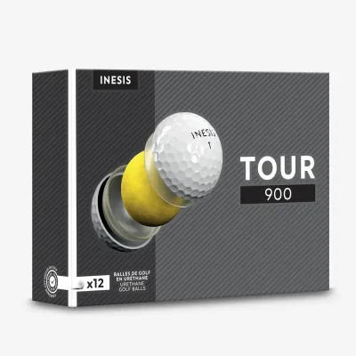 Мячи для гольфа Inesis Tour 900, 12 штук