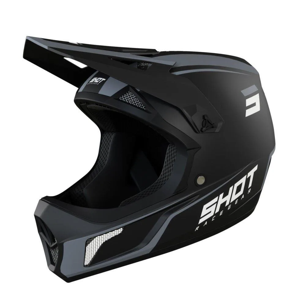 Шлем велосипедный Shot Race Gear Rogue United серый