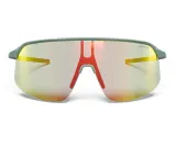 Велосипедные очки Julbo Density зелёные, линзы Reactiv 1-3 Light Amplifier — фото 3