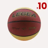 Комплект из 10 баскетбольных мячей Legea Titan — фото 1
