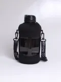 Beshaped Бутылка для воды с карманом чёрная 1,3 л — фото 6