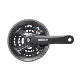 Система шатунов тройная Shimano Acera FC-M361 на 7 и 8 скоростей — фото 1