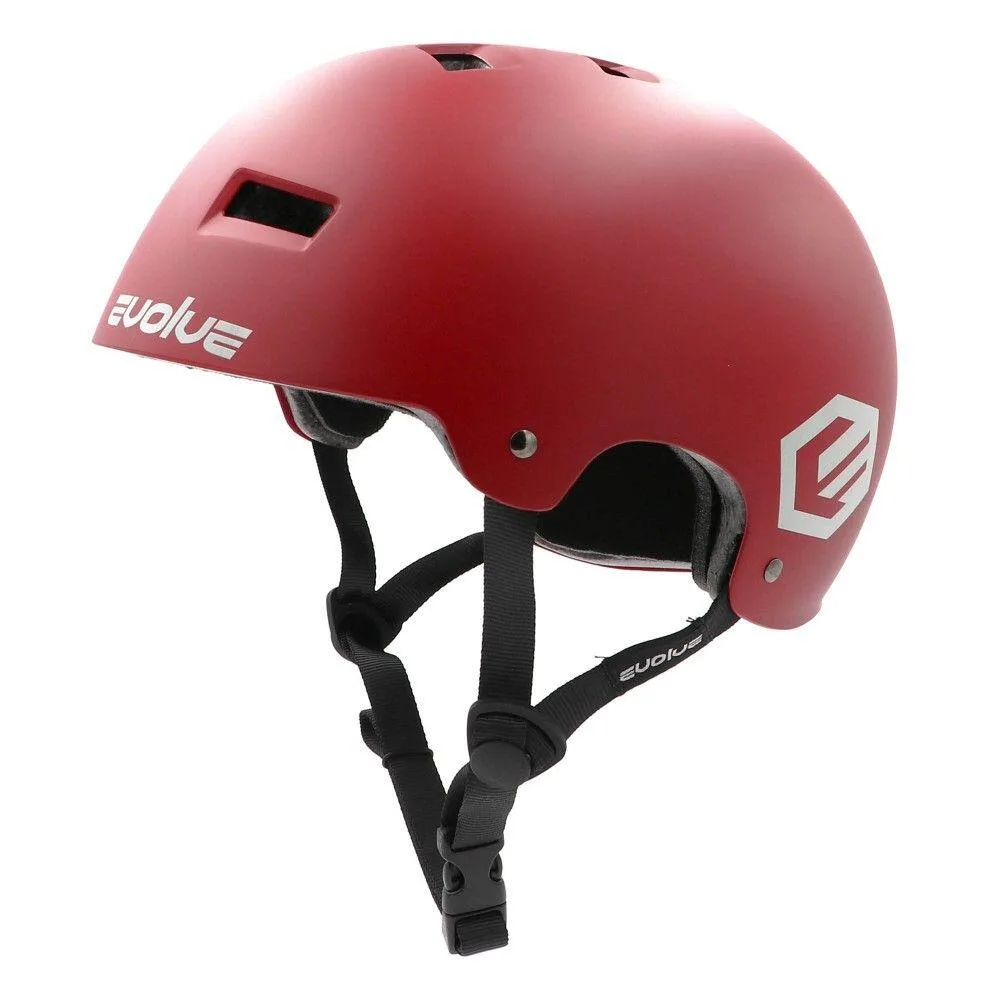 Шлем велосипедный Evolve Curb, 54-58 cm, Бордовый