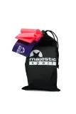 Majestic Sport Набор резинок для фитнеса Pink Power 5 штук — фото 4