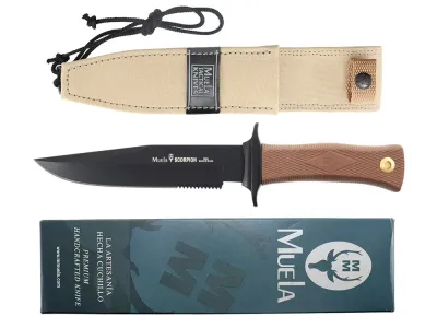 Нож survival Muela Scorpion 180 мм с чехлом