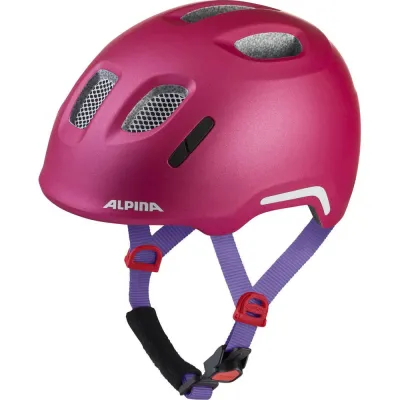 Olympic Sportswear Шлем велосипедный детский Alpina Ximo 2 Flash 45-49 см, розовый матовый