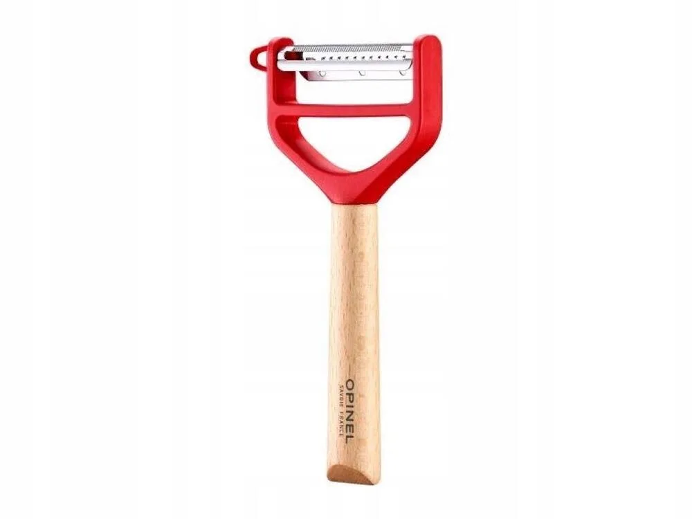 Овощечистка Opinel Peeler T-Duo Julienne с двойным лезвием