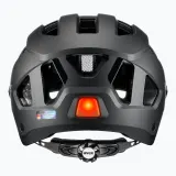 Шлем велосипедный Uvex Stride Visor, черный матовый — фото 5
