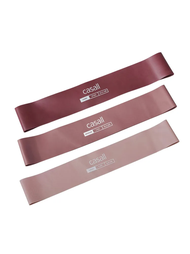 Резинки для тренировок Casall Rubber Bands, набор 3 шт
