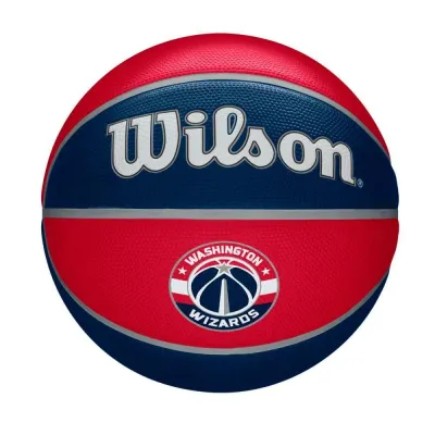 Мяч баскетбольный Wilson NBA Team Washington Wizards, размер 7