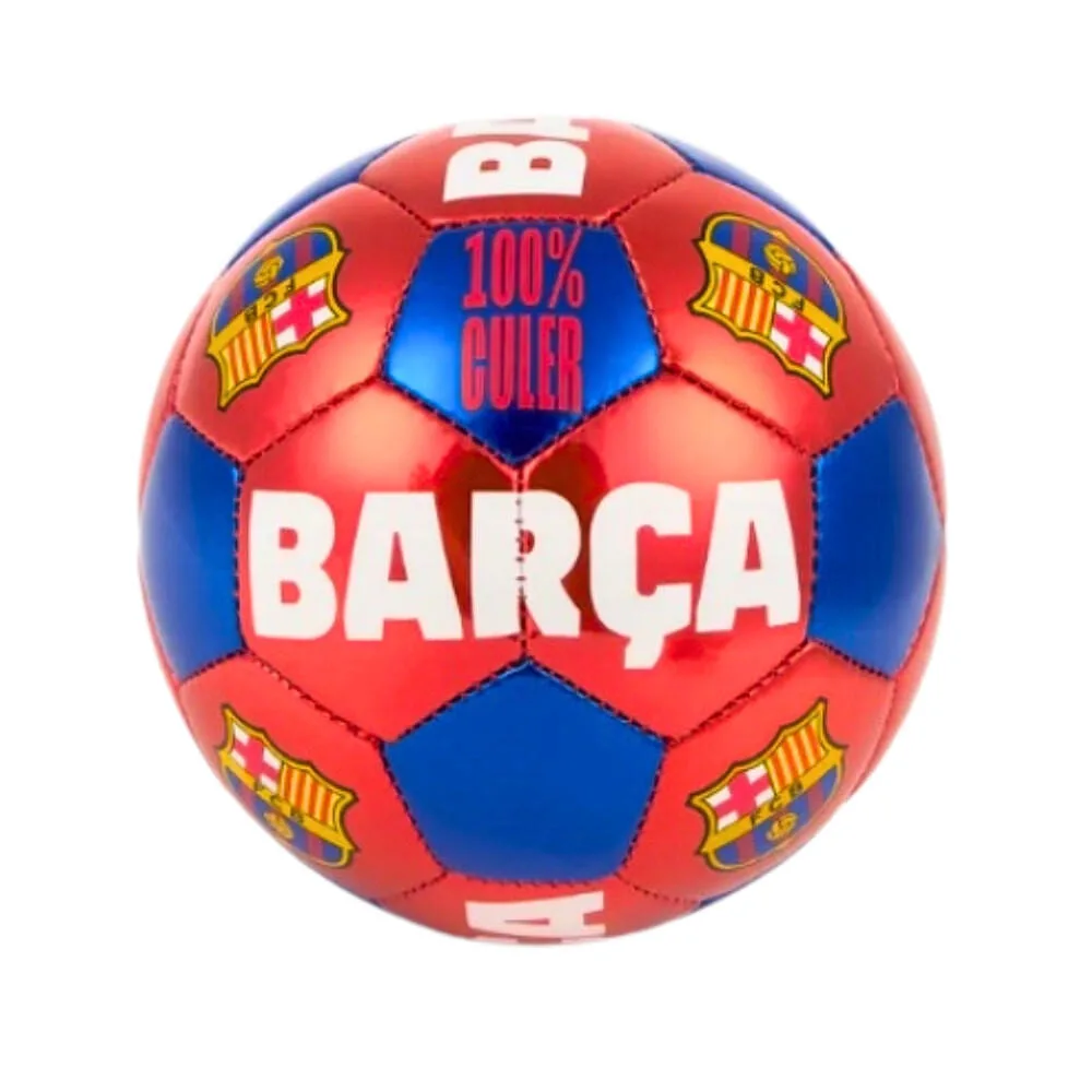 Мини-мяч футбольный FC Barcelona глянцевый