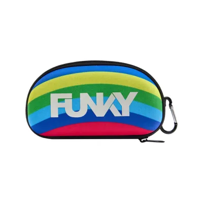 Жесткий чехол для очков для плавания Funky Trunks Rainbowie