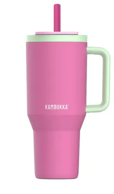 Термокружка дорожная Kambukka Rio 950 мл со трубочкой Bubblegum Mint
