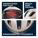 Шлем велосипедный Abus Purl-Y Ace городской, 57 - 61 cm, Золотой — фото 4