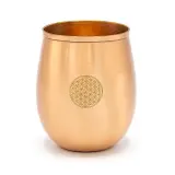 Yogi & Yogini Медная кружка для воды 350 мл Древо жизни — фото 1