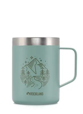 Термокружка туристическая Rockland Camp Mug 0,42 л зелёная