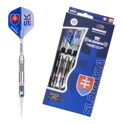 Набор дротиков Windson SLOVAKIA 20 г Brass Soft