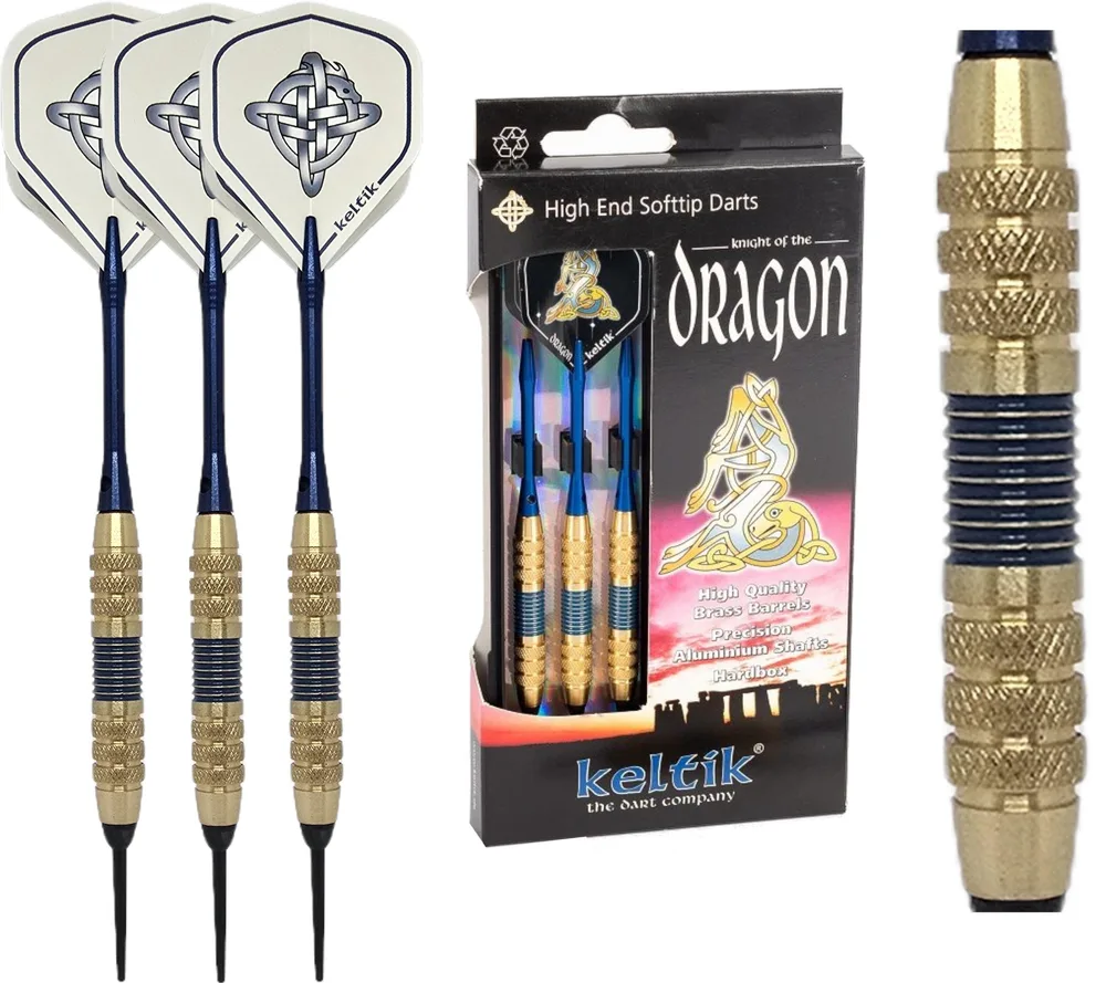 Дротики мягкие Keltik Dragon Blue 16 г