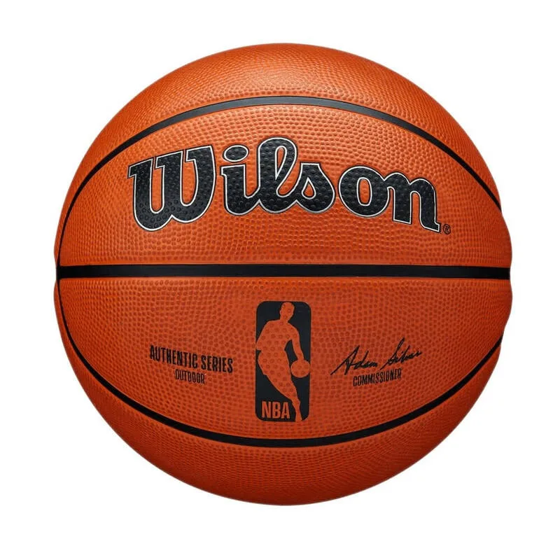 Мяч баскетбольный Wilson NBA Authentic Series Outdoor, размер 7
