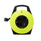 Удлинитель на катушке Germina 10 м с USB, 3 розетки, 16 А — фото 3