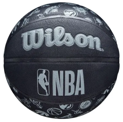 Мяч баскетбольный Wilson NBA All Team, размер 7, чёрный