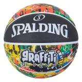 Мяч баскетбольный Spalding Rainbow Graffiti Rubber — фото 1