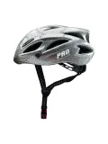 Шлем велосипедный Pro Sport Lights Carbon Look мужской/женский универсальный — фото 1