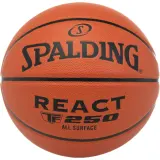 Мяч баскетбольный Spalding React TF-250 размер 7, 7, Чёрный — фото 1