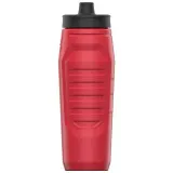 Тренировочная бутылка Under Armour Sideline Squeeze красная 950 мл — фото 4
