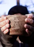 Туристическая кружка Kupilka 37 Moomin Snufkin 0,37 л коричневая — фото 3