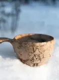 Туристическая кружка Kupilka 37 Moomin Snufkin 0,37 л коричневая — фото 5