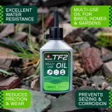 Масло велосипедное Weldtite TF2 для подшипников, тросов и втулок — фото 3