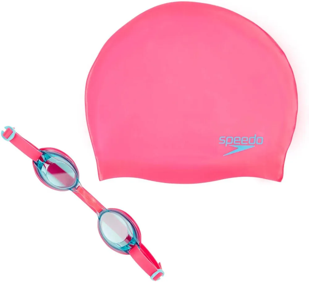 Набор детский Speedo Jet Swim Set: очки для плавания и шапочка