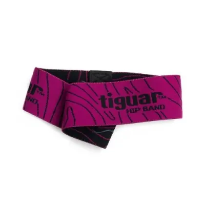 Тканевый эспандер tiguar hip band L, сливовый, лёгкое сопротивление
