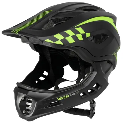 Шлем велосипедный Vayox Enduro VA0421 full face со съёмной челюстью