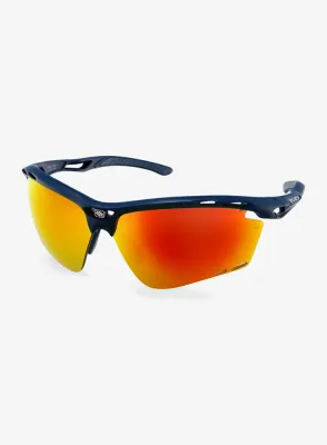 Очки спортивные Rudy Project Propulse blue navy matte с линзами Multilaser Orange