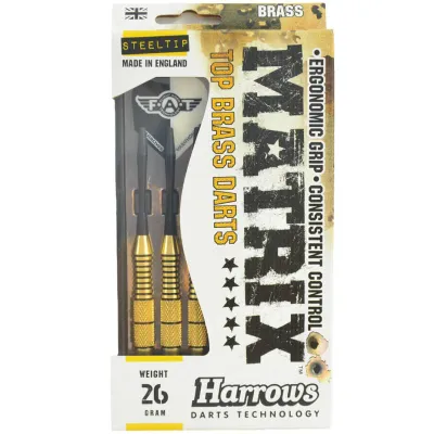 Дротики для дартса Harrows Matrix Steeltip 26 г
