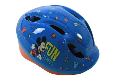Mini Mouse Шлем велосипедный детский Mickey Mouse регулируемый, синий