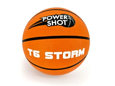 Набор баскетбольных мячей Power Shot Storm T6, размер 6, 5 шт
