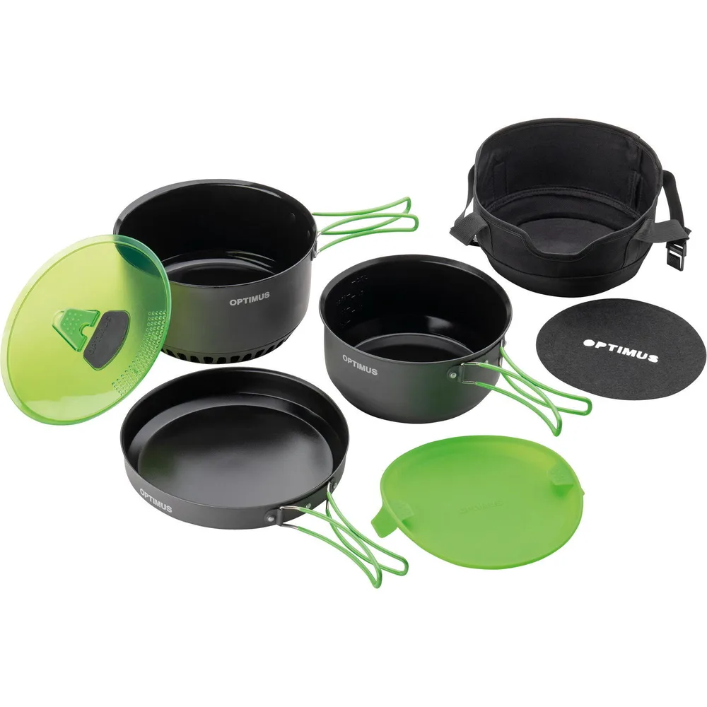 Набор туристической посуды Optimus Terra Camp 4 Pot Set