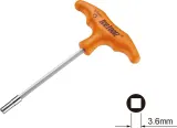 Ключ спицевой IceToolz 3,6 мм с T-образной рукояткой 12d7 — фото 2