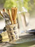 Набор из 4 столовых ножей Opinel olive — фото 6