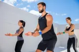 Набор из 3 тканевых эспандеров-петель Blackroll Loop Band Set — фото 7