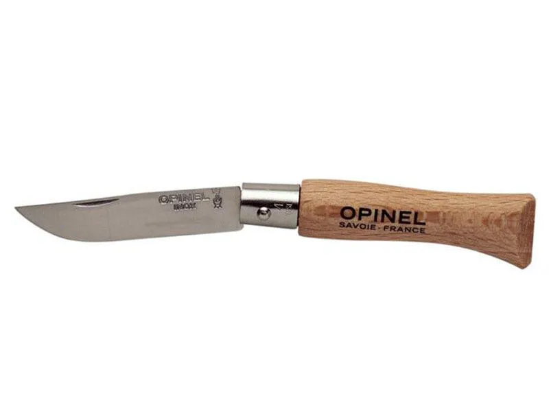 Нож складной Opinel Inox Natural No.04