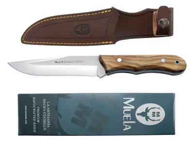 Нож охотничий Muela Full Tang Olive Wood 135 мм