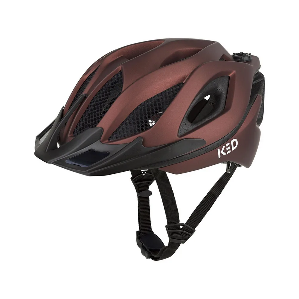 Шлем велосипедный KED Spiri II Trend для MTB, коричневый