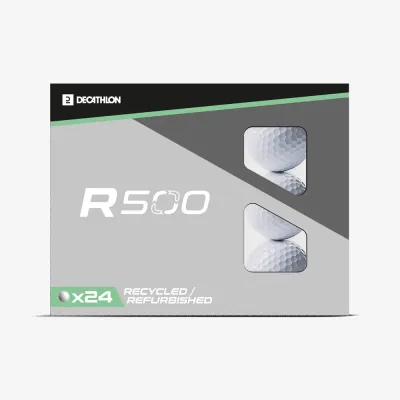 Decathlon Мячи для гольфа бывшие в употреблении R500, 24 шт